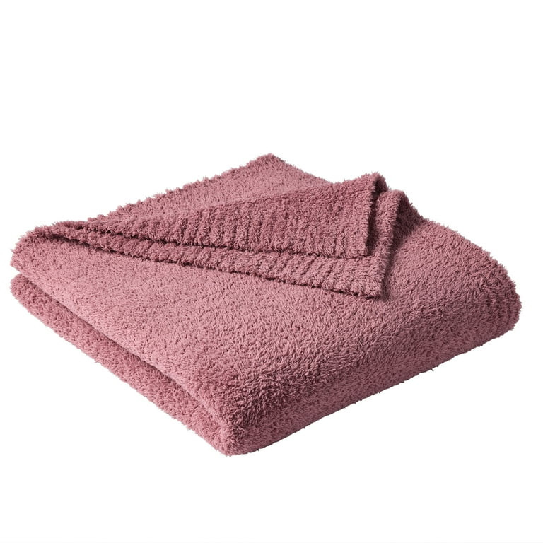 Better Homes & Gardens Cozy Knit Throw, Violet Gem, 50x72" - Walmart.com | Walmart (US)