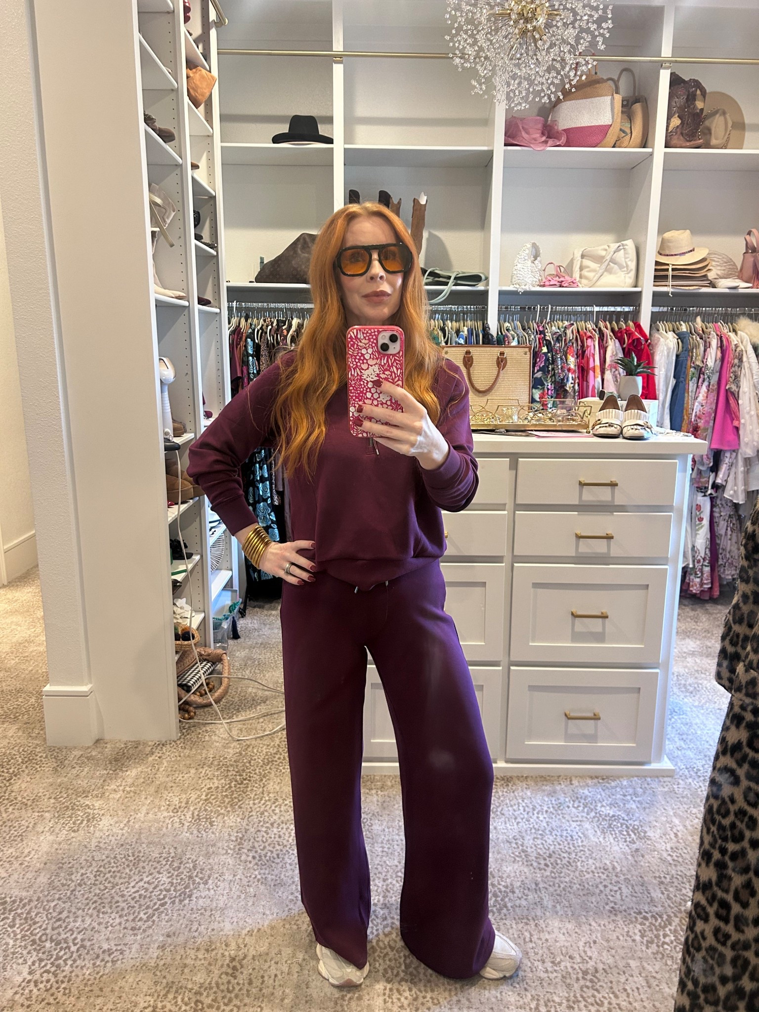 Spanx, travel outfit, matching set, sweats, mom style, athletic look, new balance 

#LTKOver40 #LTKootd #LTKActive