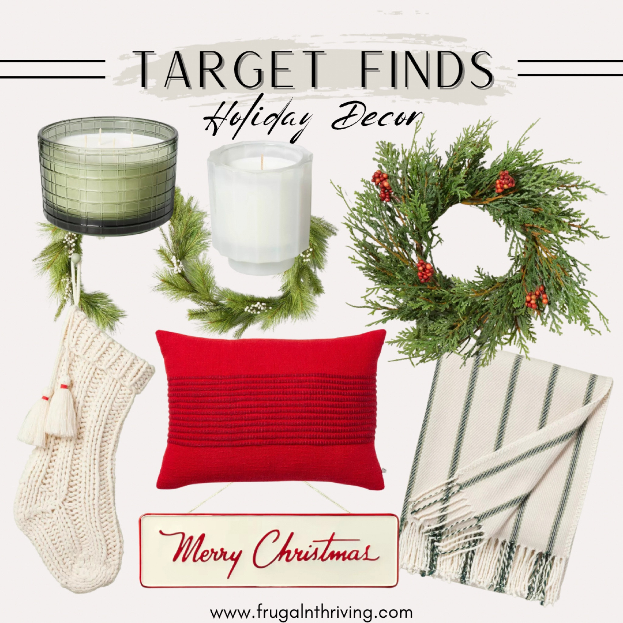 Holiday decor from Target 🎄

#target #targetholiday #holidaydecor #deckthehalls 

#LTKHoliday #LTKfindsunder50 #LTKhome