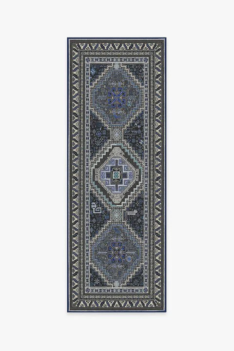Zareen Steel Blue Rug | Ruggable