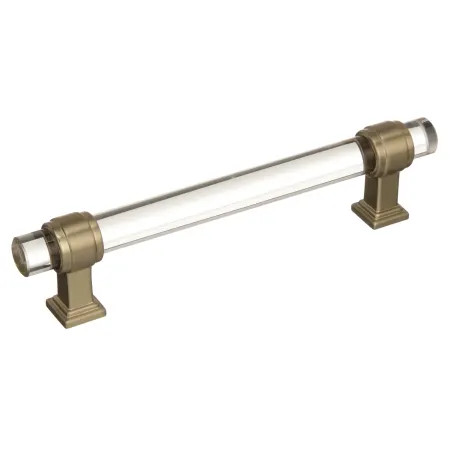 Amerock BP36655CBBZ Glacio 5 Inch (128 mm) Center to Center Bar Cabinet Pull | Build.com, Inc.
