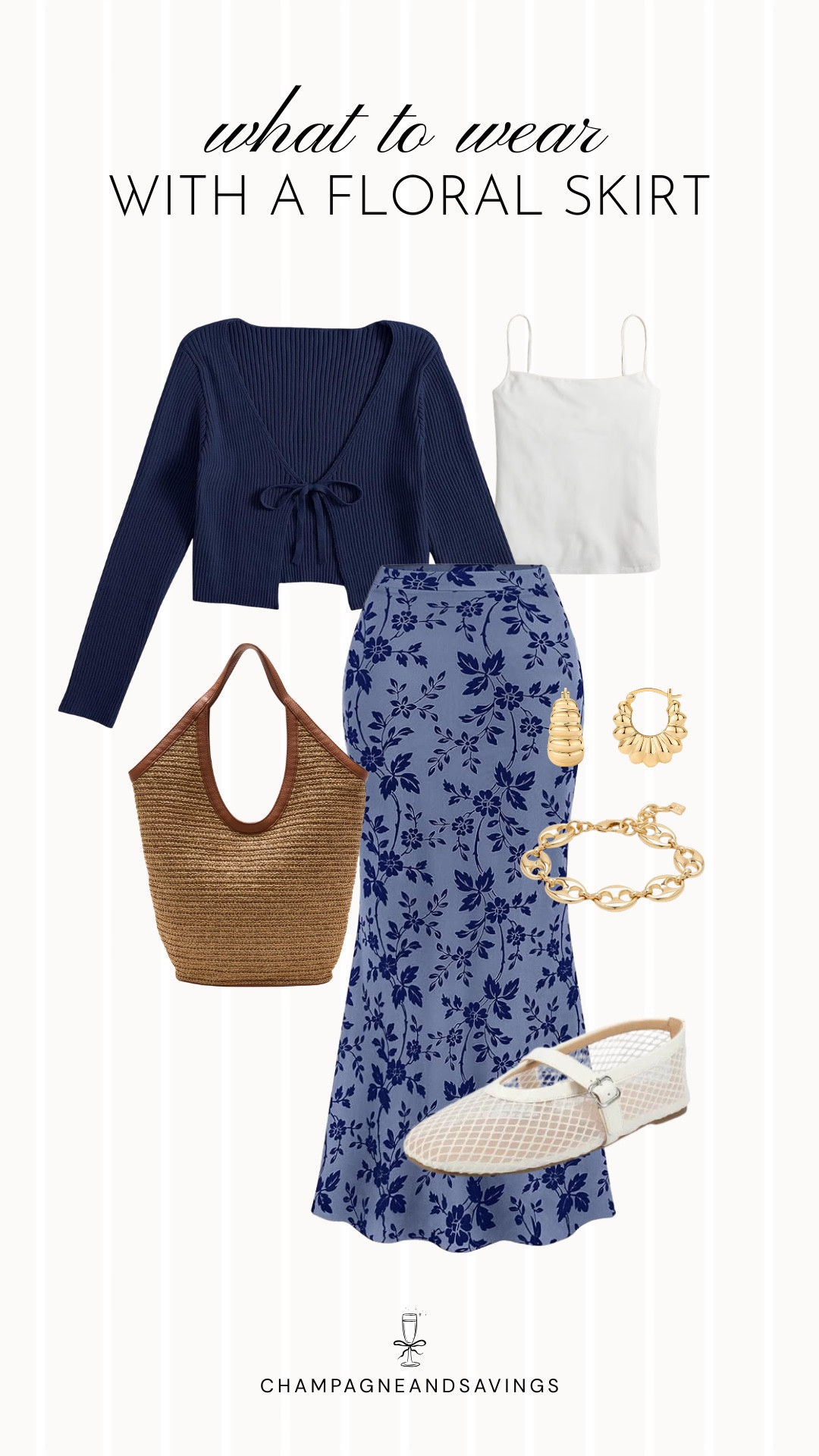Floral skirt outfit

#LTKootd