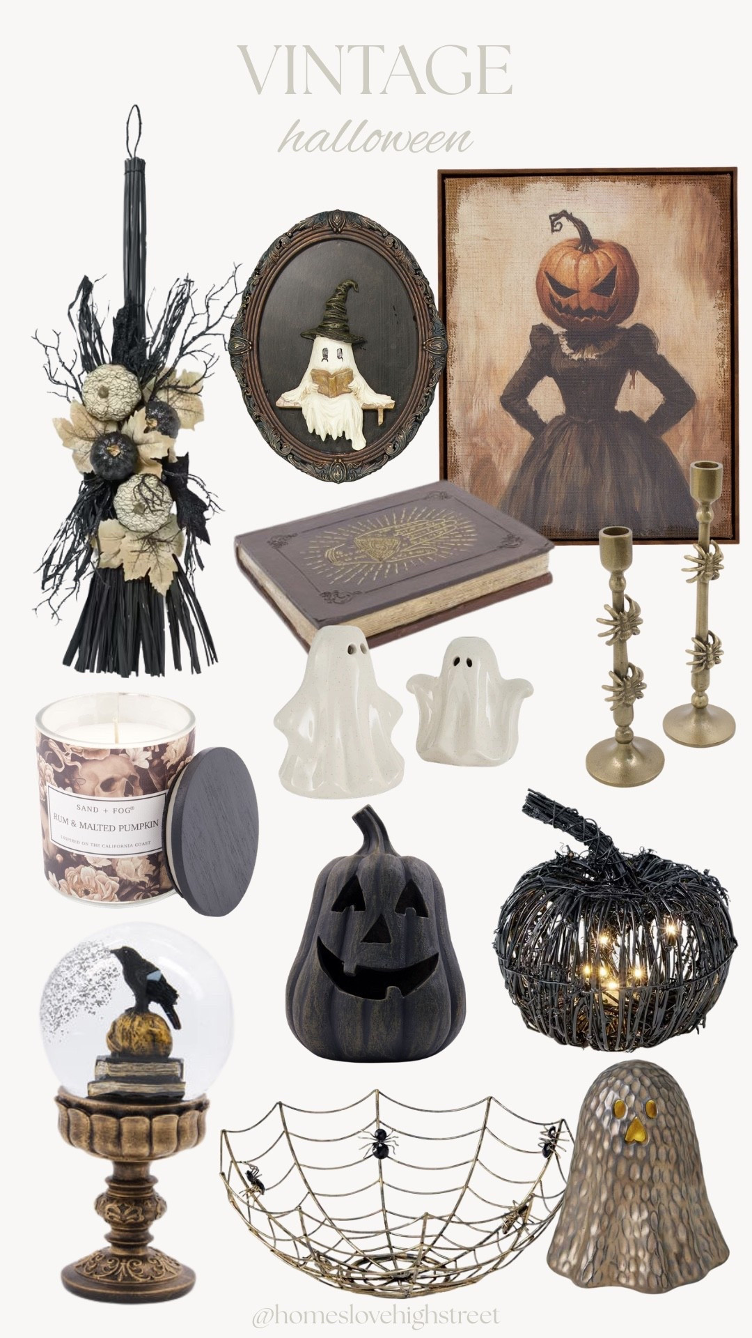 Halloween styling with a vintage twist 🖤 

#HalloweenDecor #HalloweenHome #VintageHalloween #GothicDecor #SpookySeason #HalloweenInspo #BlackHalloween #PumpkinDecor #GhostDecor #Halloween2026 #AutumnDecor #SeasonalDecor #HomeDecor #MoodyInteriors #HalloweenFinds

#LTKSeasonal #LTKHome