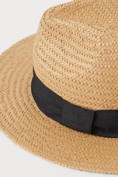 Straw Hat with Grosgrain Band
							
							$12.99 | H&M (US + CA)