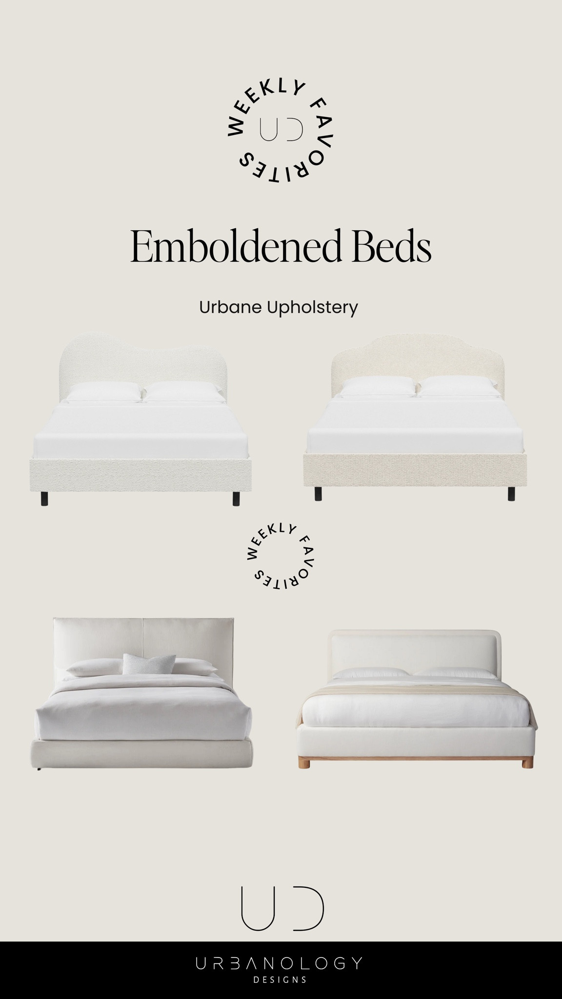 Update your primary bedroom with these modern, customizable, upholstered beds. 

#LTKSeasonal #LTKhome #LTKFind