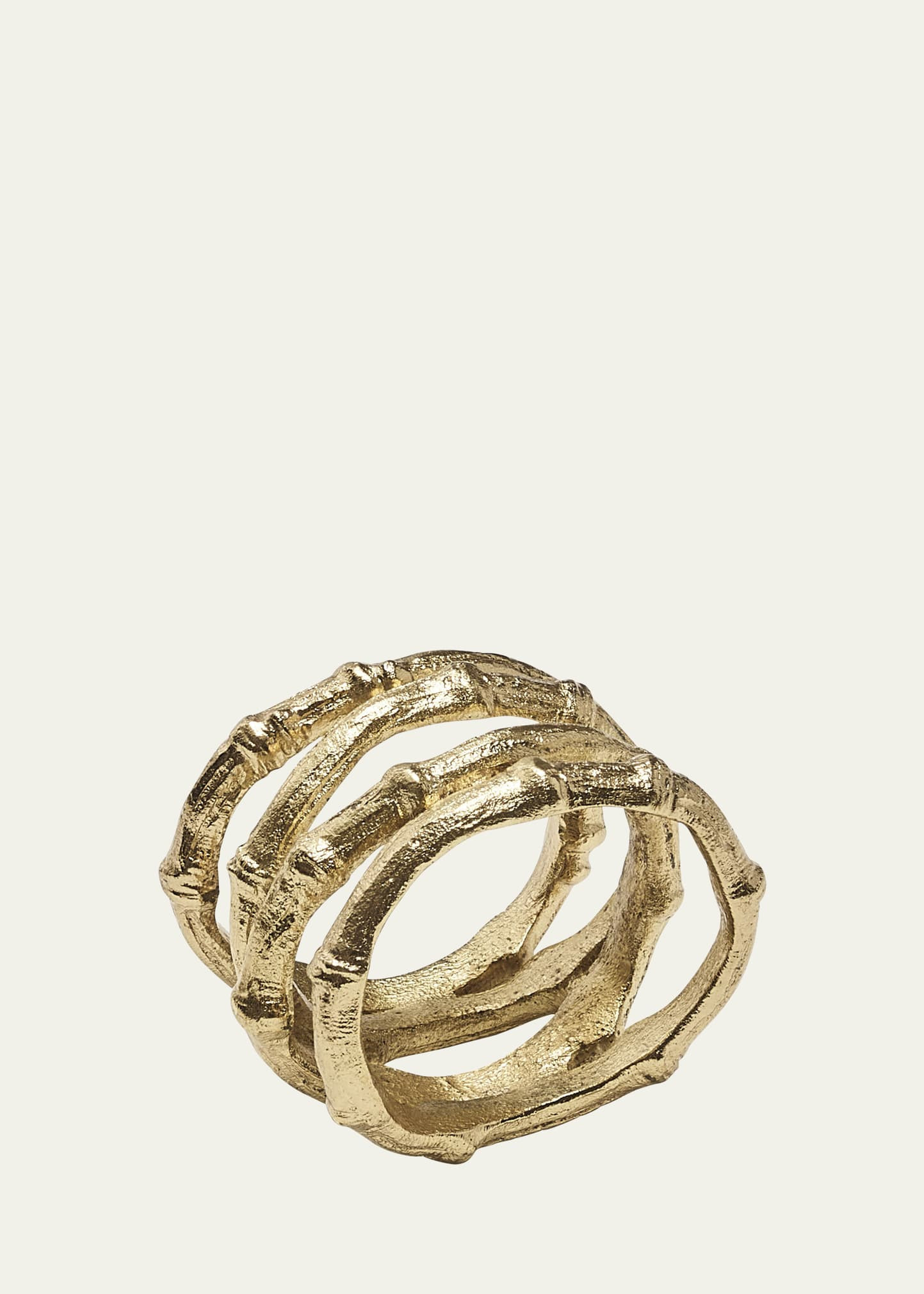 Kim Seybert Bamboo Metal Napkin Ring | Bergdorf Goodman