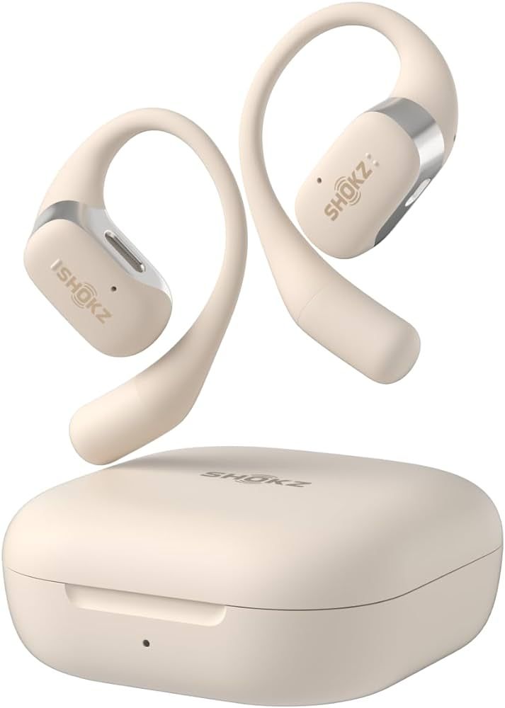 SHOKZ OpenFit - Open-Ear True Wireless Bluetooth Headphones with Microphone, Earbuds with Earhook... | Amazon (US)