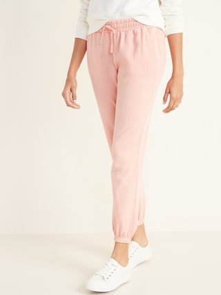 French Terry Cinched-Hem Joggers for Women | Old Navy (US)