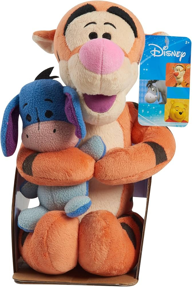 Disney Classics Lil Friends Tigger and Eeyore Plushie Stuffed Animal, Kids Toys for Ages 2 Up by ... | Amazon (US)