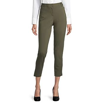 Liz Claiborne Emma Ponte Womens Slim Fit Ankle Pant | JCPenney