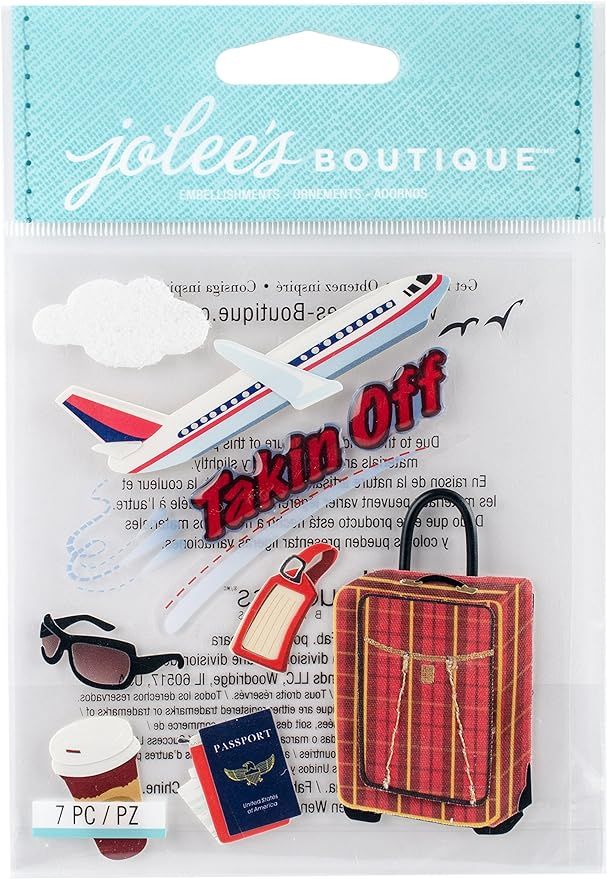 Jolee's Boutique Dimensional Stickers, Taking Off | Amazon (US)