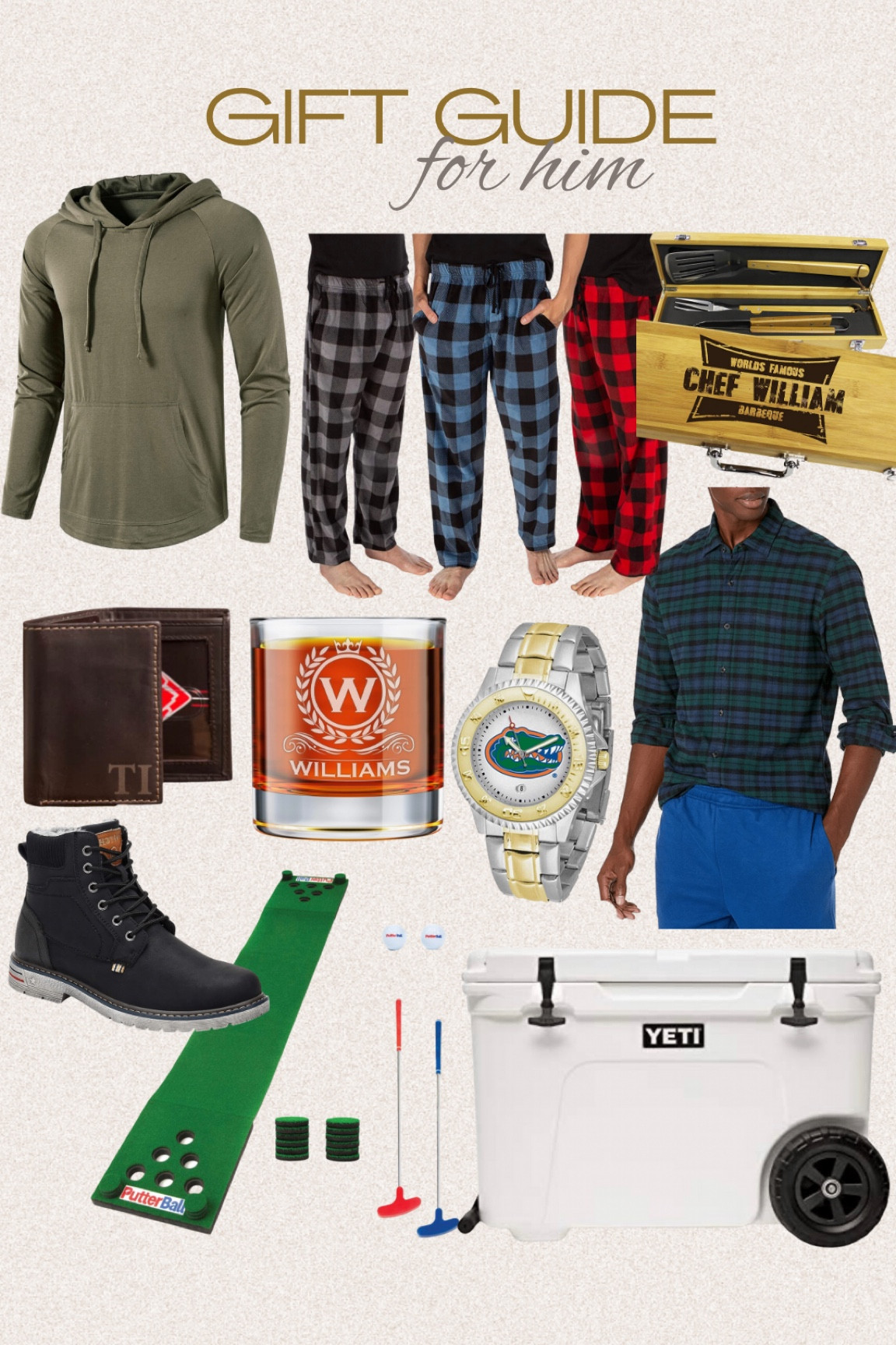 Gift guide for him, gift guide for men, gift guide husband gift guide dad Father Christmas gifts holiday gifts amazon finds amazon gift guide 

#LTKGiftGuide #LTKunder50 #LTKHoliday