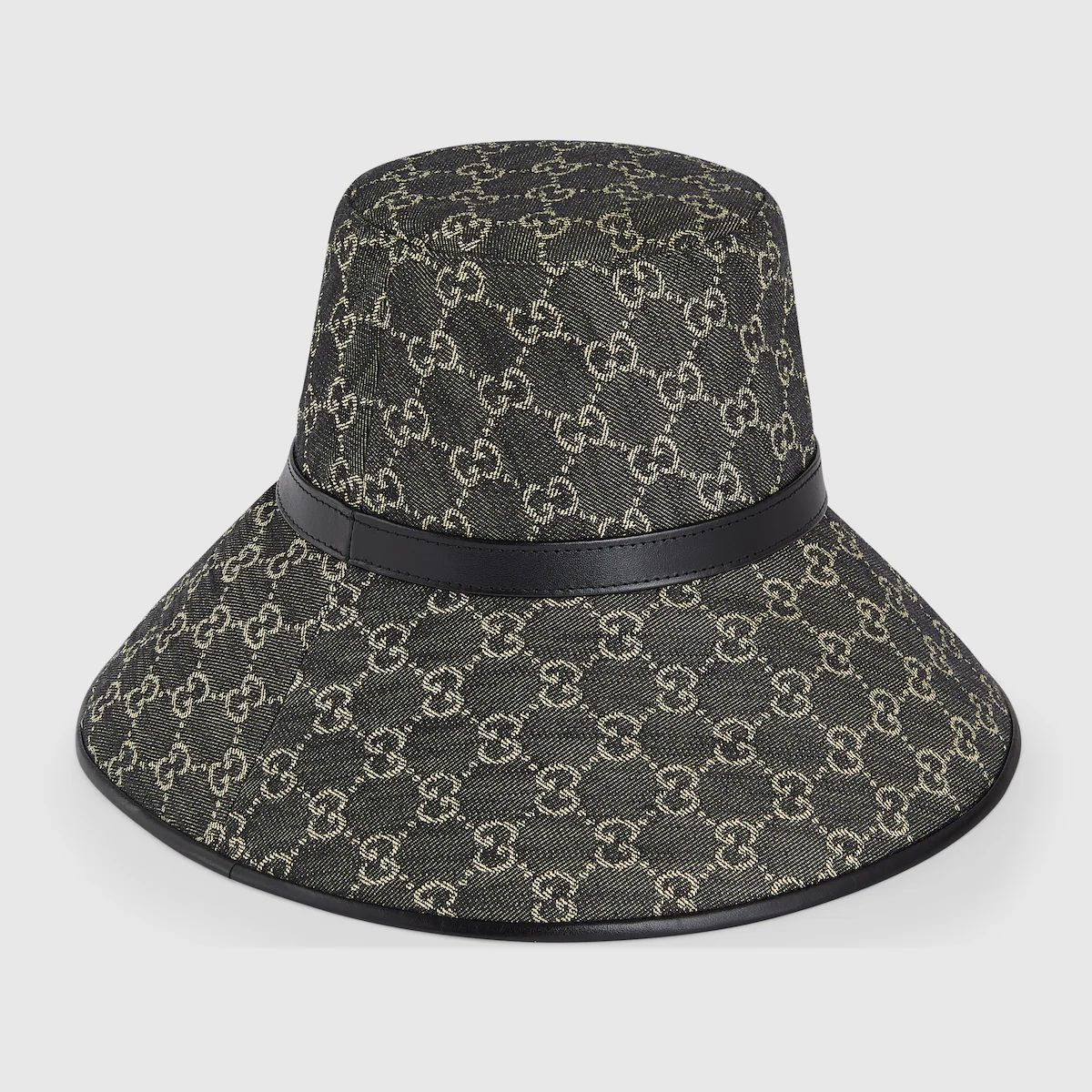 Gucci GG denim wide brim hat | Gucci (US)