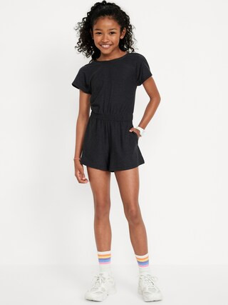 Cloud 94 Soft Back-Cutout Romper for Girls | Old Navy (CA)