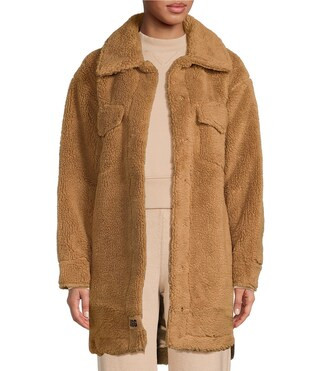 UGG® Frankie Plush Fleece Shirt Jacket | Dillard's