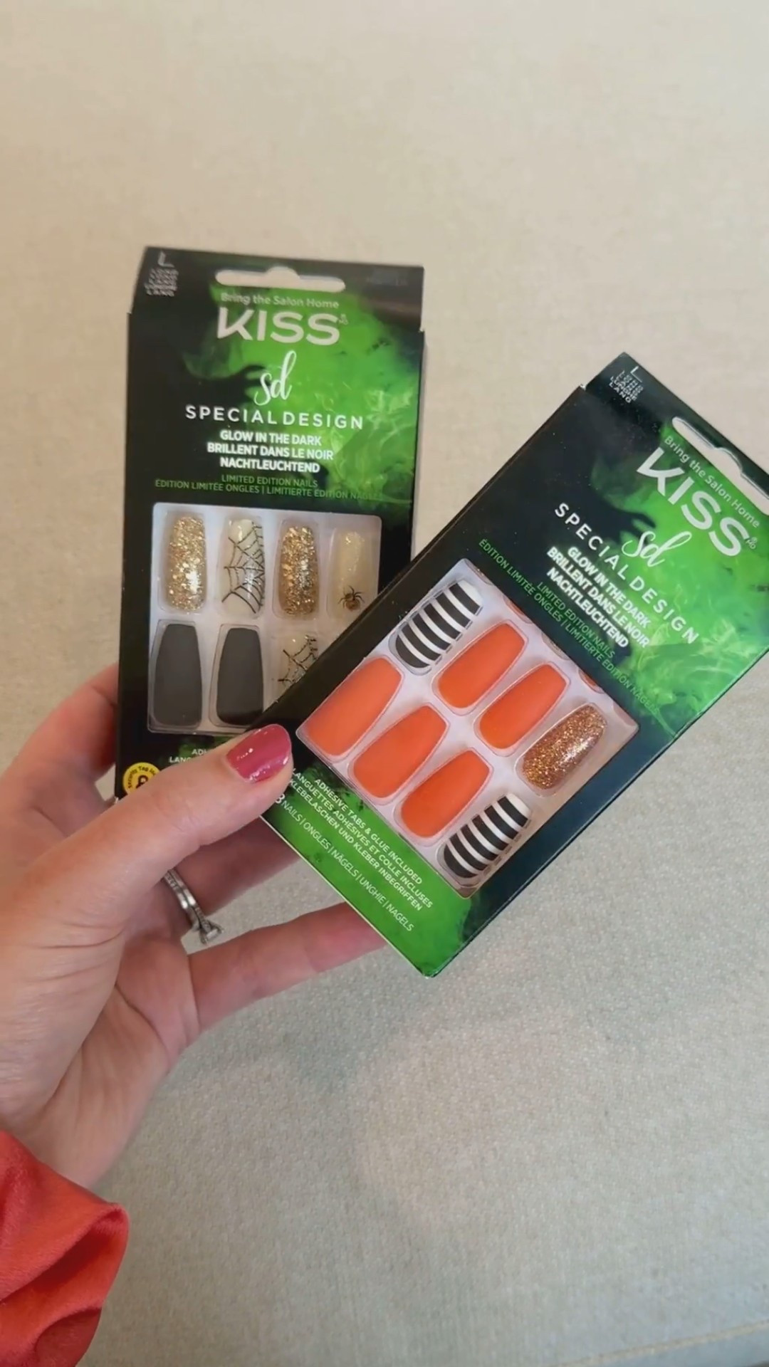 Halloween nails is almost here!! I love press ons for seasonal nails especially! 
These spooky cute nail sets from KISS are great, and I’m always on the lookout for more styles and color combos! 

The glitter gold and spider set is my favorite, but the orange with black and white stripes is giving Beetlejuice and I’m not mad about it

#halloween #seasonal #nails #LTKBeauty #presson 

#LTKSeasonal #LTKItBag #LTKParties