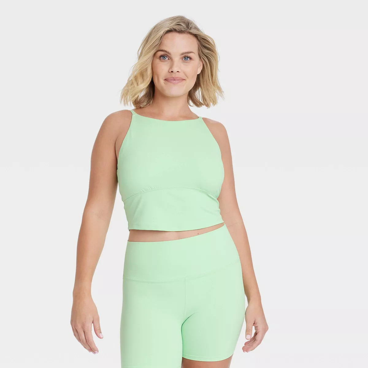 Women's Everyday Soft Crop Tank Top - All in Motion™ | Target