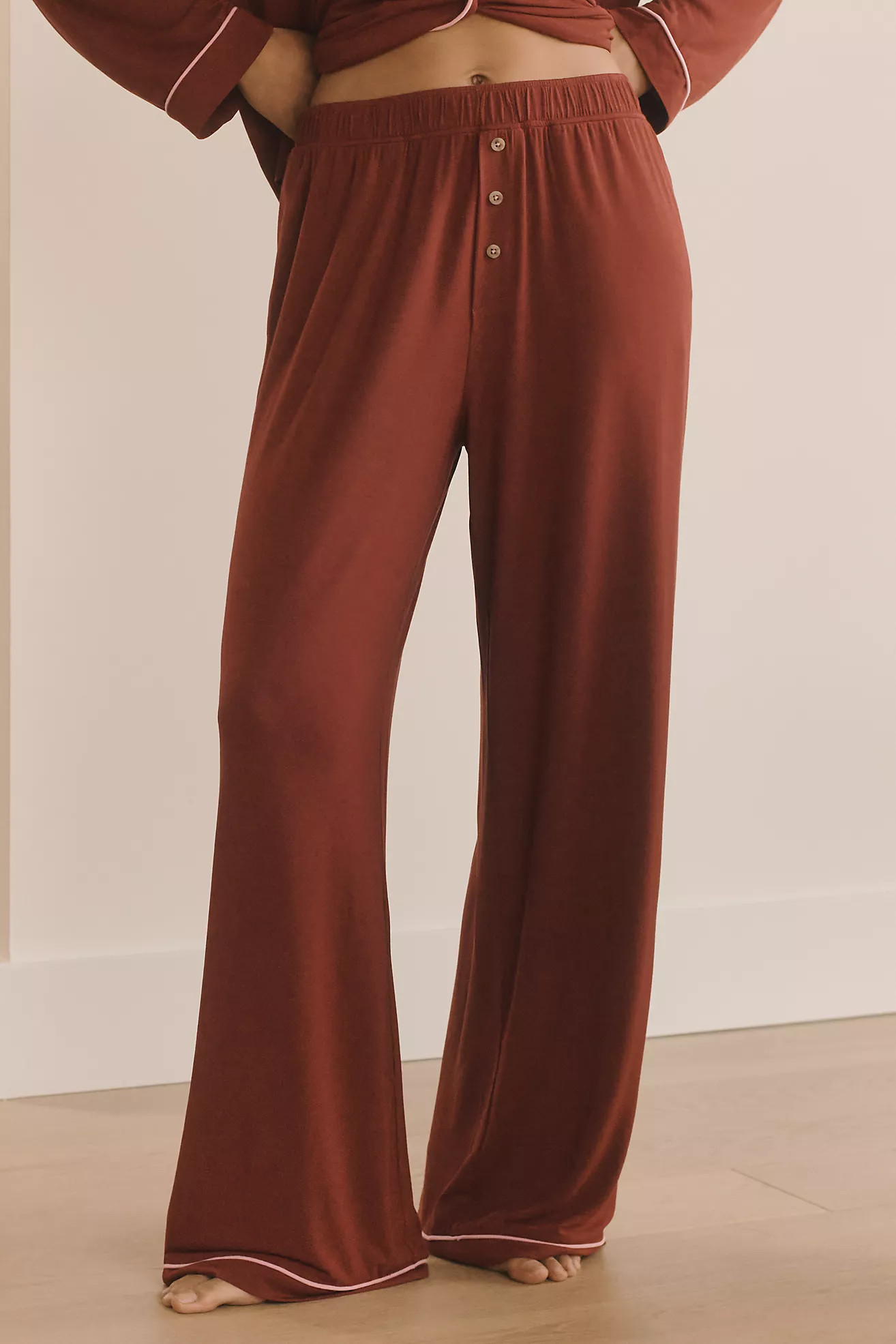 The Briar Piped Pajama Pants | Anthropologie (US)