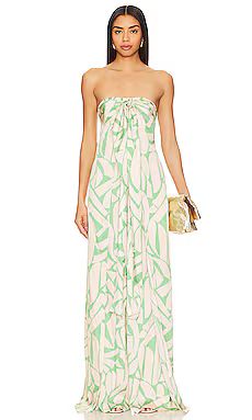 Alexis Seydou Jumpsuit in Green Mirage from Revolve.com | Revolve Clothing (Global)