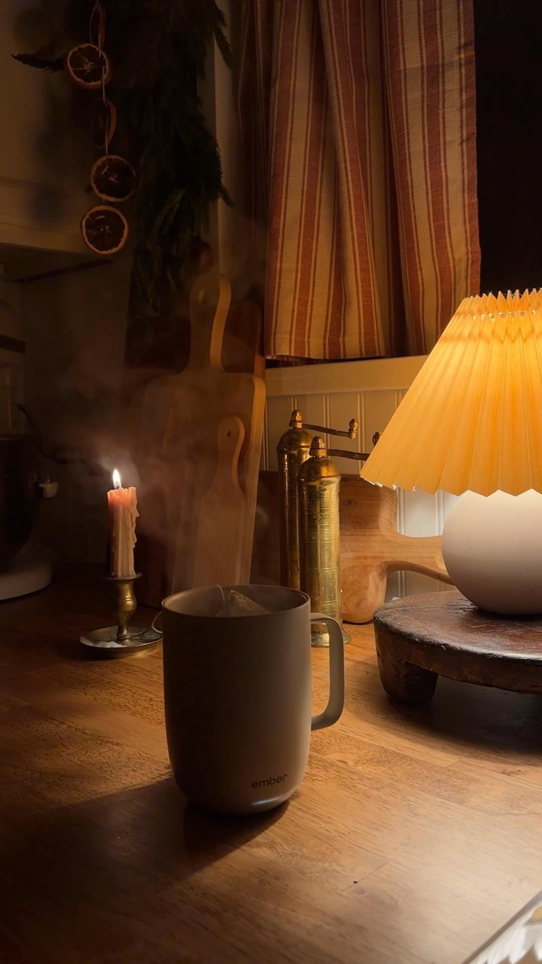 A cozy night in 😌

#christmas #christmasvibes #christmastime #christmasaesthetic #asmr #asmrsounds #asmrvideo #calm #calming #cozy #cozyvibes #fyp #foryou #foryoupage #cozynightin #cozynight #mug #embermug #christmasdecor #kettle #electrickettle #kitchenlamp #brassmills #brasssaltandpeppermills 

#LTKHome #LTKHoliday #LTKSeasonal