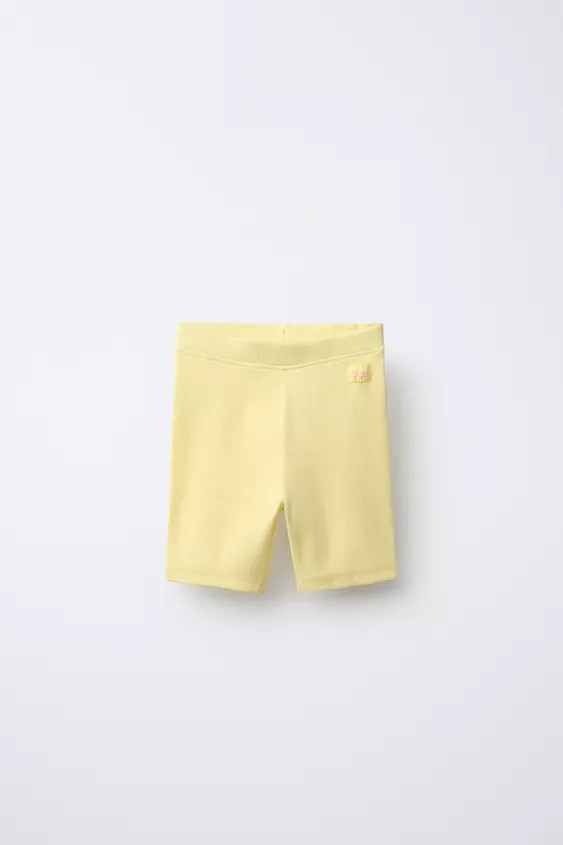 RIBBED CYCLIST LEGGINGS | Zara US