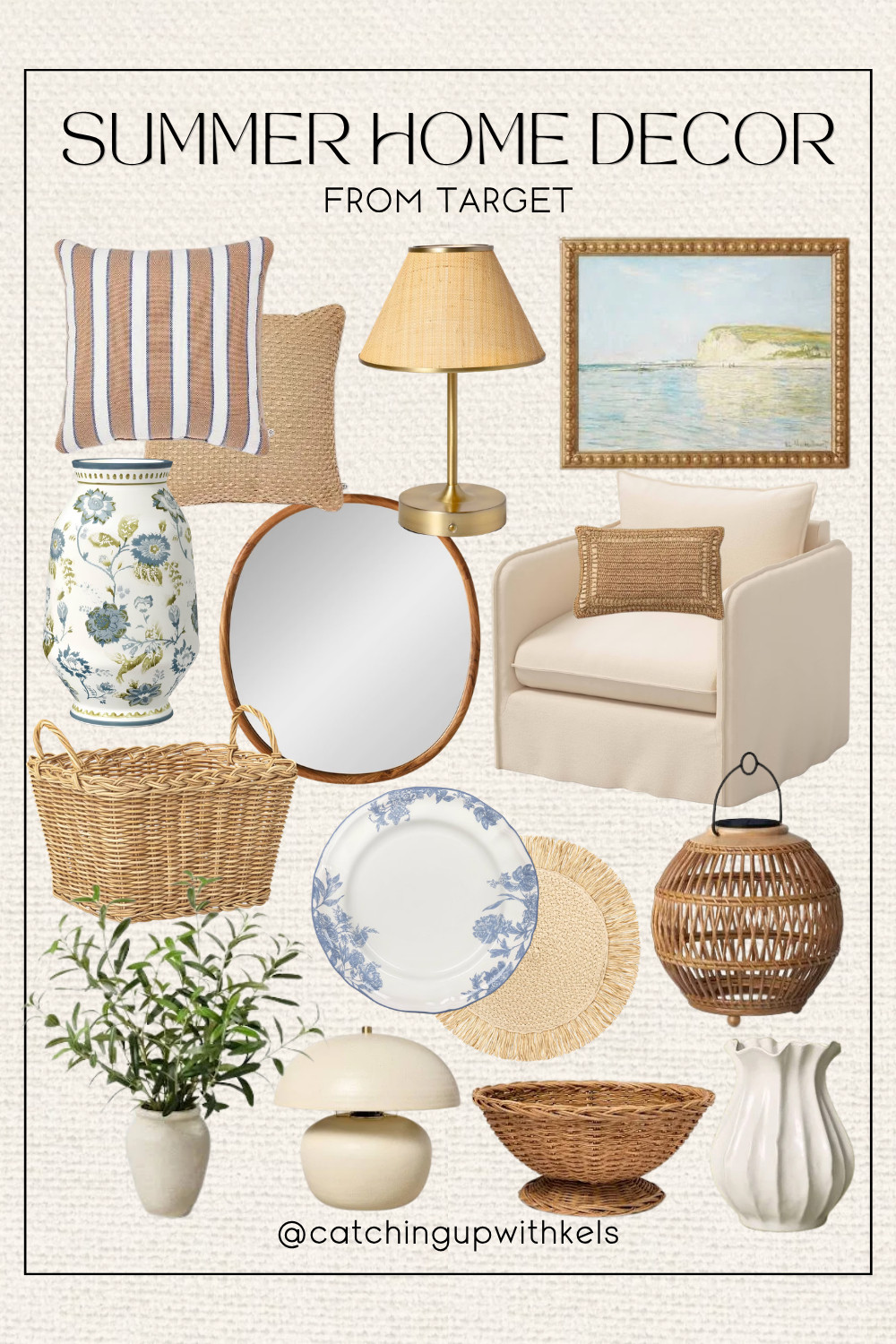 Target summer home decor is SO good this year! Coastal textures, light neutrals, colorful accents, and the cutest seasonal pieces to refresh your space for summer hosting season!


 

 #LTKSeasonal #LTKHome