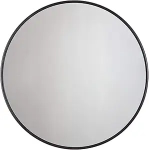 Habitat MR3719W Adelina Circular Mirror, Black | Amazon (US)