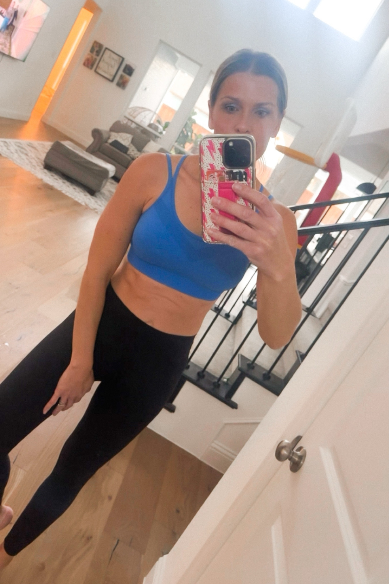 Workout comfort | seamless leggings | sports bra 

#LTKFitness #LTKActive
