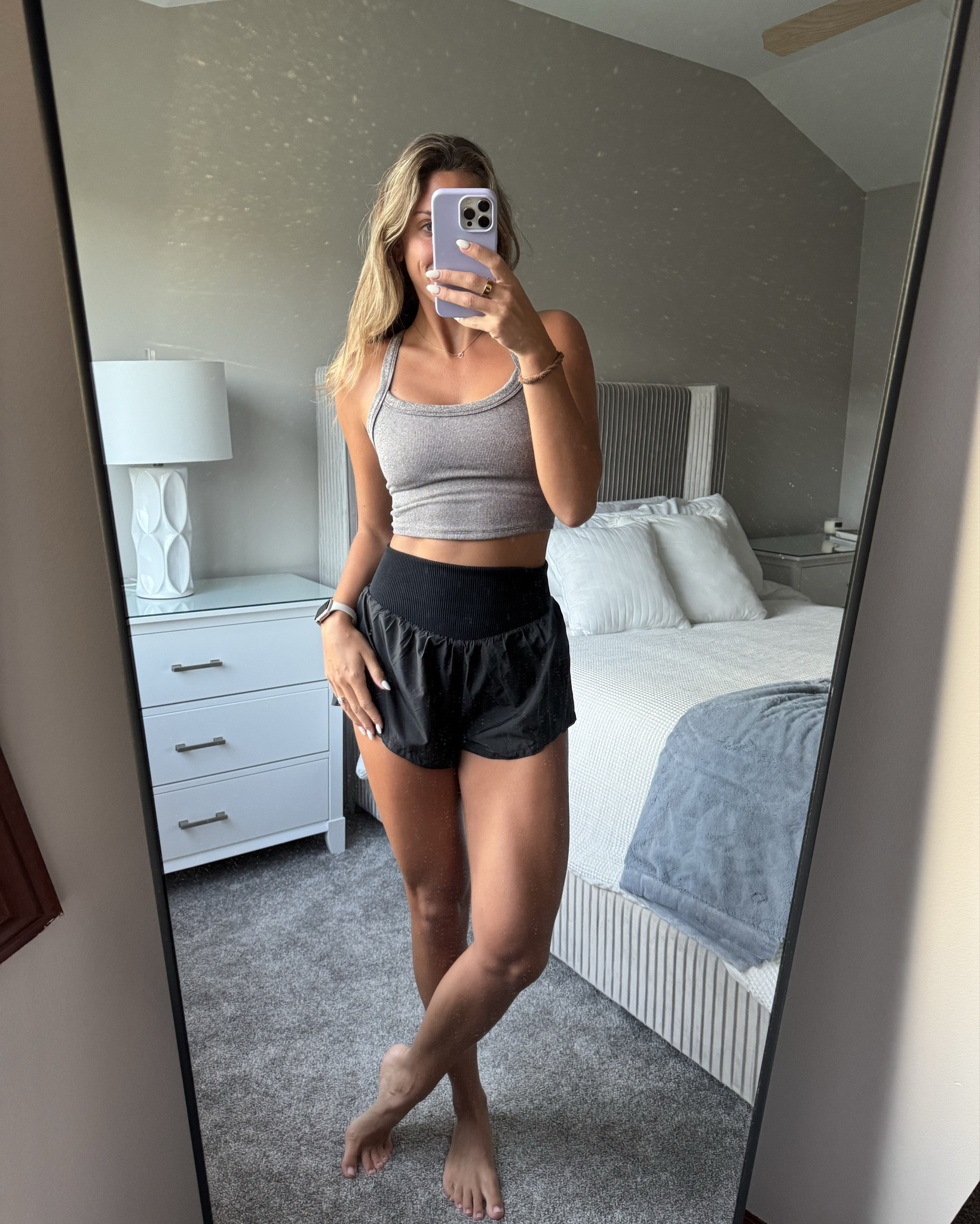 Dabbling with some free people movement activewear 🤭 

#runningshorts #workoutoutfif #gymwear #fpm

#LTKActive #LTKStyleTip