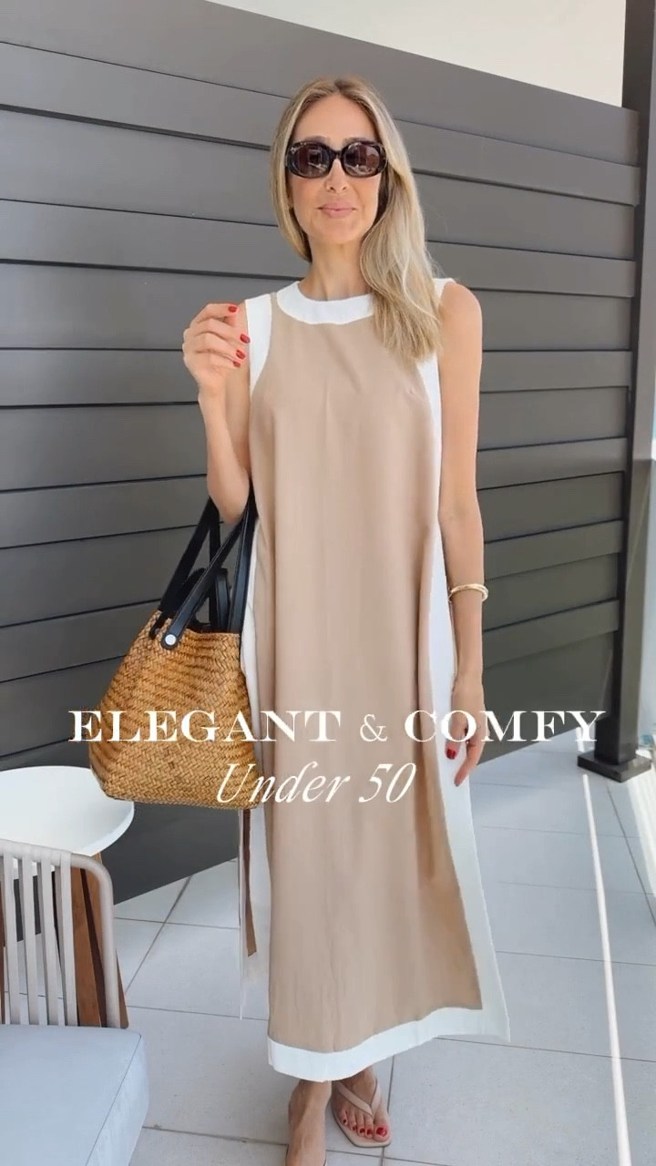 Gorgeous and feminine Amazon linen dress 
Outstanding quality , under 50
Perfect summer dress 
Wearing a size small 
Resort wear 
Spring outfit 
Vacation outfits 
Vacation beach outfits 




#LTKSeasonal #LTKootd #LTKOver40