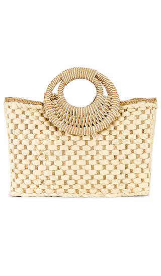 Woven Tote in Ivory | Revolve Clothing (Global)