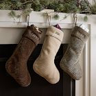 Corded Bias Velvet Stockings | West Elm (US)