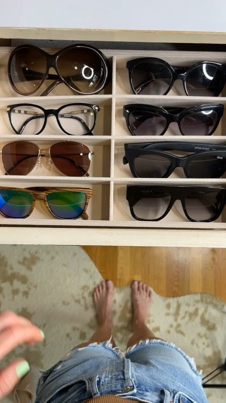 Closet Drawer Organization 
Sunglasses, scarves, belts all have a designated home that looks pretty and is fun to shop in. 

#LTKstyletip #LTKhome #LTKunder50