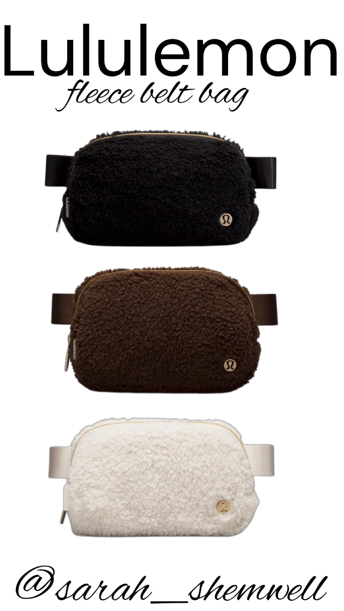 Sherpa belt bag. Restocked. Lululemon. Favorite. Gift for her. Trendy. Fall outfit

#LTKSeasonal #LTKitbag #LTKGiftGuide