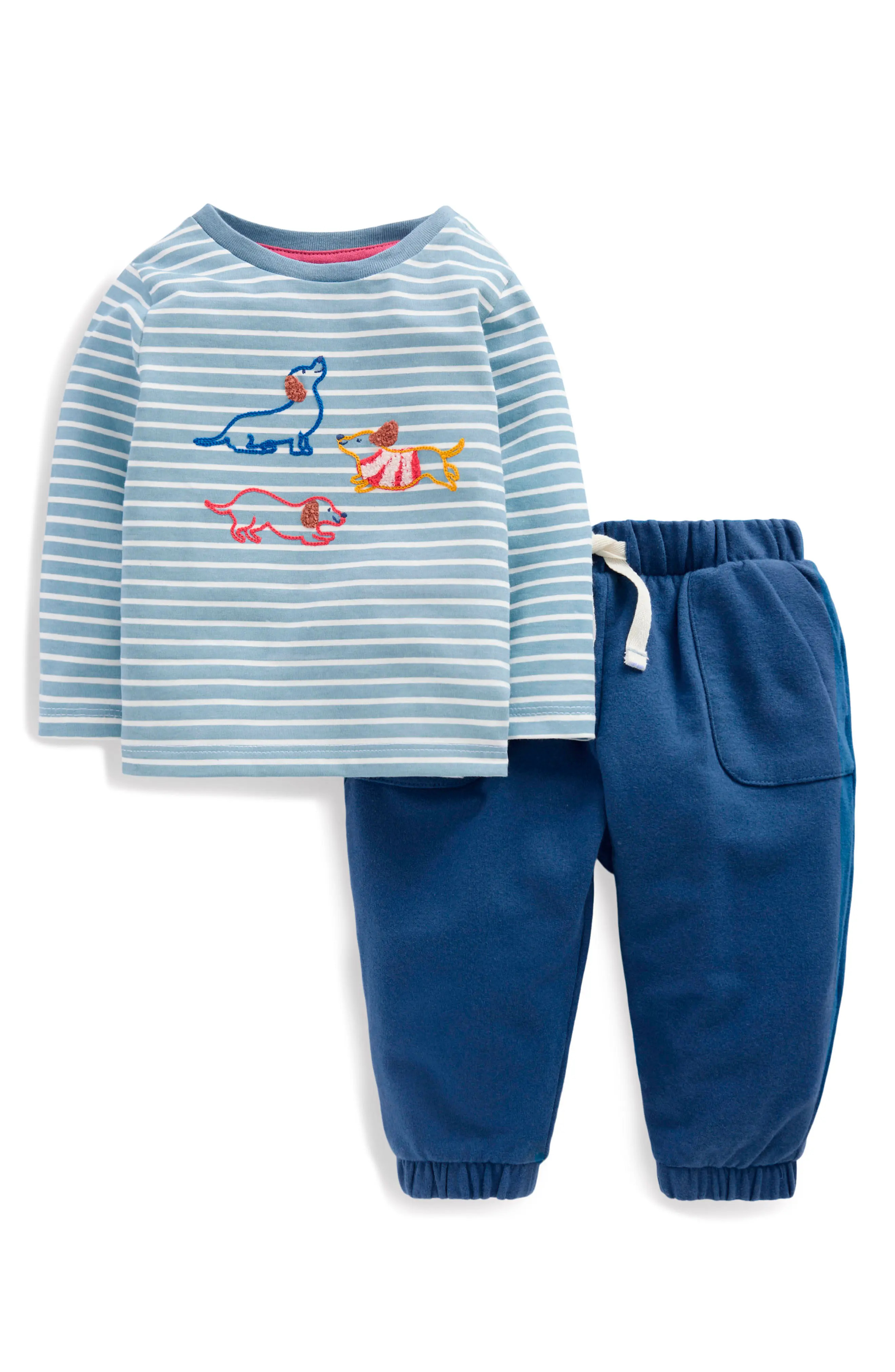 Mini Boden Kids' Appliqu\u00e9 Jersey Play Set (Men) | Nordstrom | Nordstrom