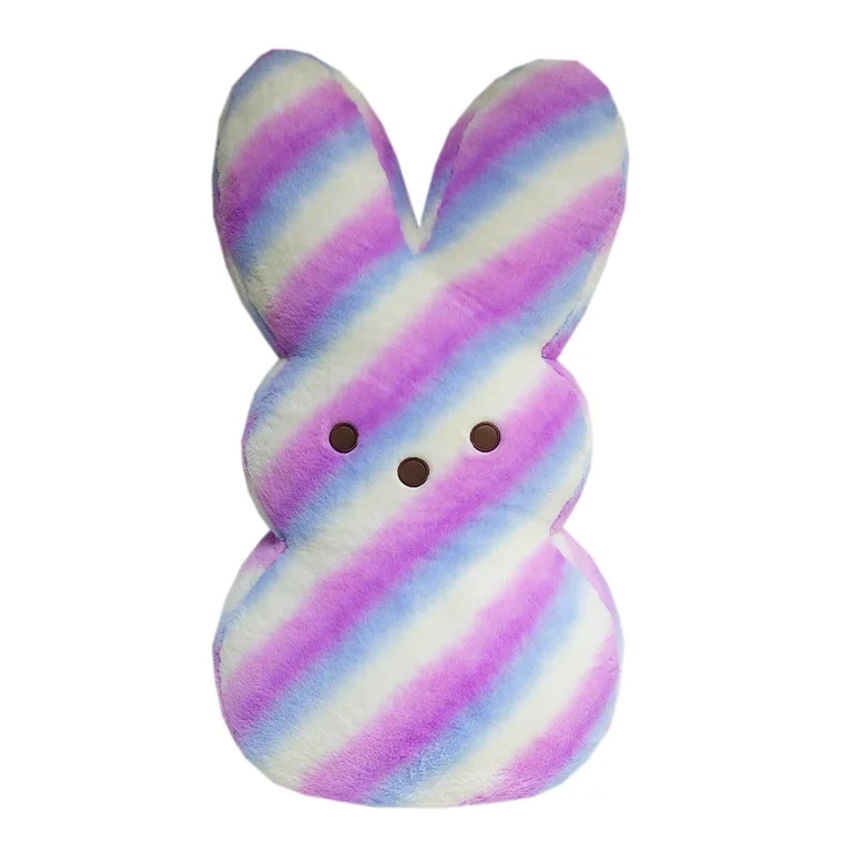42-inch Jumbo Peeps Bunny, Purple/White Striped | Walmart (US)