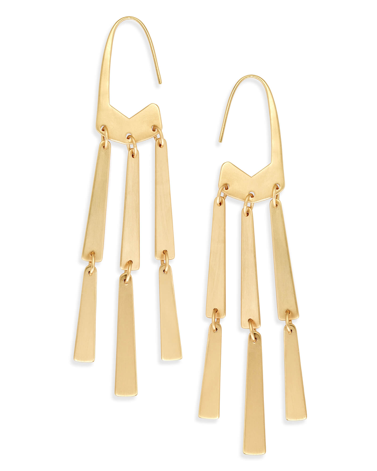 Mallie Statement Earrings in Gold | Kendra Scott