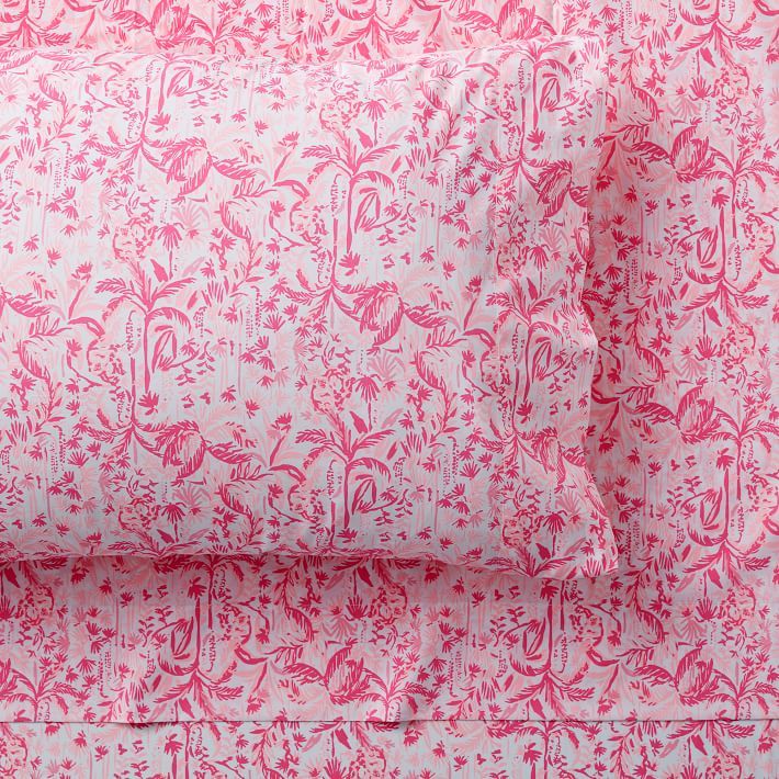 Lilly Pulitzer In The Swing Of Things Sheet Set | Pottery Barn Teen