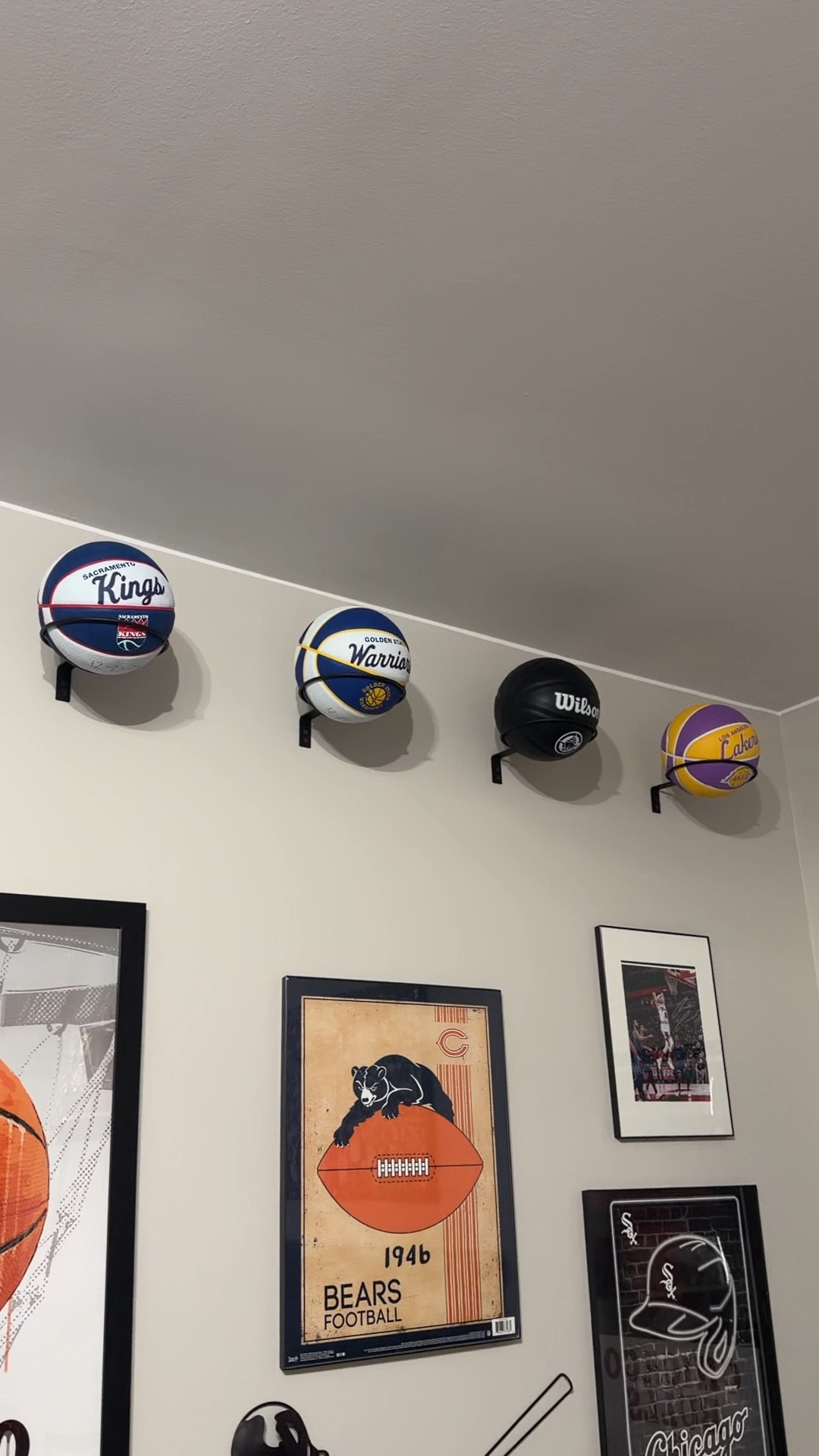 If you have a basketball lover in your house, here’s what we’ve been doing!  He adds a ball for each new stadium he visits!

#LTKmomlife #LTKKids #LTKHome