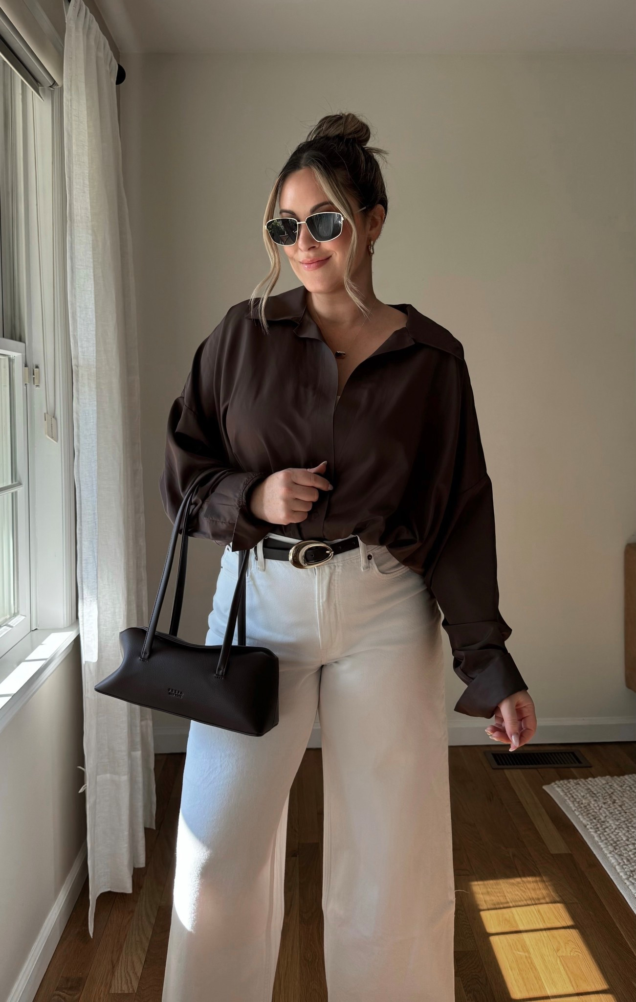 M in top, 29L in jeans! Summer outfit I’ll be wearing on repeat 🔁 

#LTKStyleTip #LTKSeasonal #LTKSummerEdit