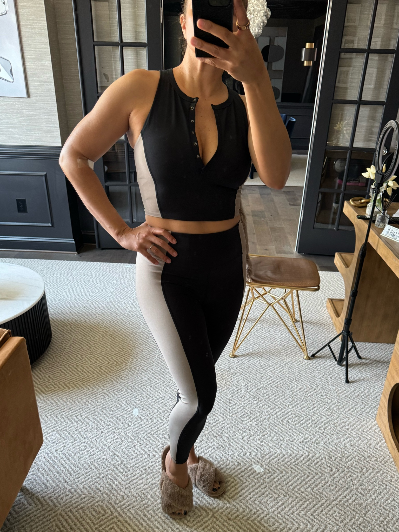 Abercrombie and Fitch has the cutest workout outfits! I probably won’t actually work out in it because it’s so cute lol. On sale! 

#LTKsalealert #LTKfindsunder50 #LTKfitness