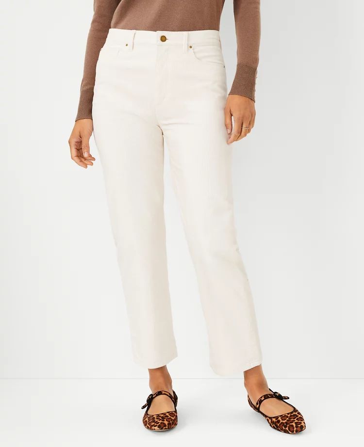 The Petite Easy Straight Corduroy Pant | Ann Taylor (US)