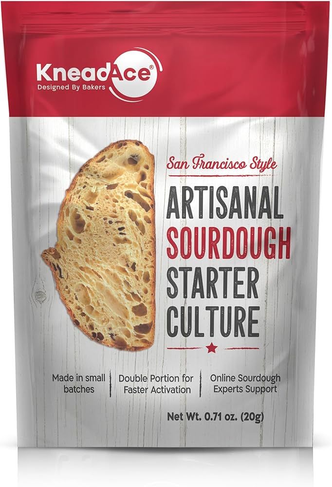 KneadAce Sourdough Starter Culture, Fast Activation Sour dough Starter, Your Cornerstone of Perfe... | Amazon (US)