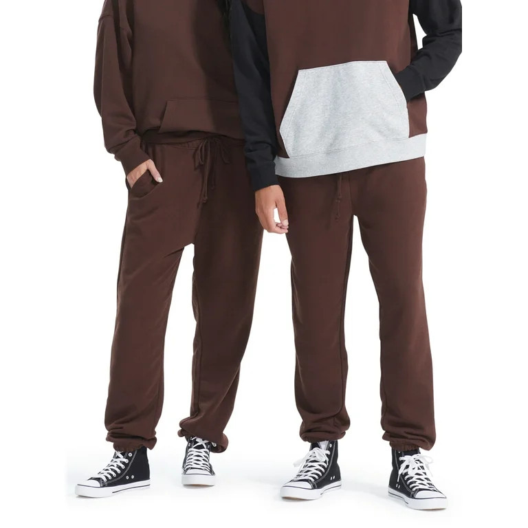 No Boundaries All Gender Jogger Fleece Pants, Men's Sizes XS - 3XL - Walmart.com | Walmart (US)