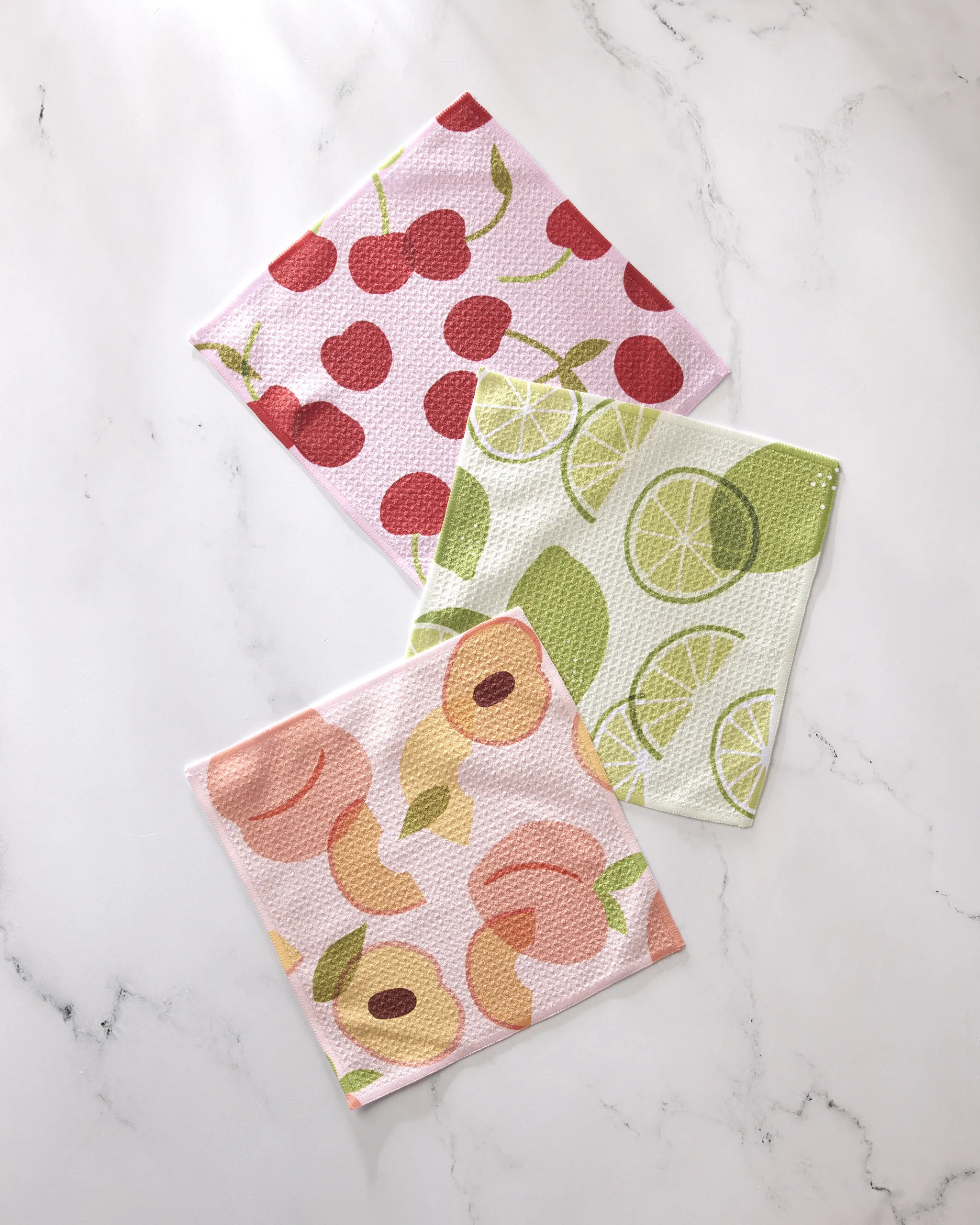 Fun Fruit - Geometry Dishcloth Set | Geometry