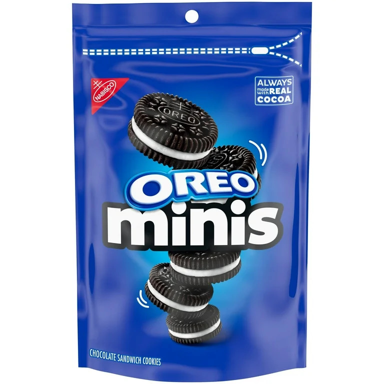 OREO Minis Chocolate Sandwich Cookies, 8 oz | Walmart (US)