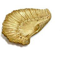 Vintage Brass Conch Seashell Dish | Etsy (US)