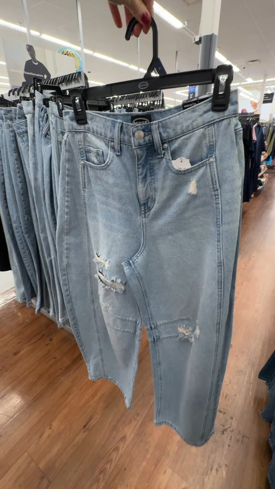 Love these barrel jeans from Walmart! 

#LTKootd