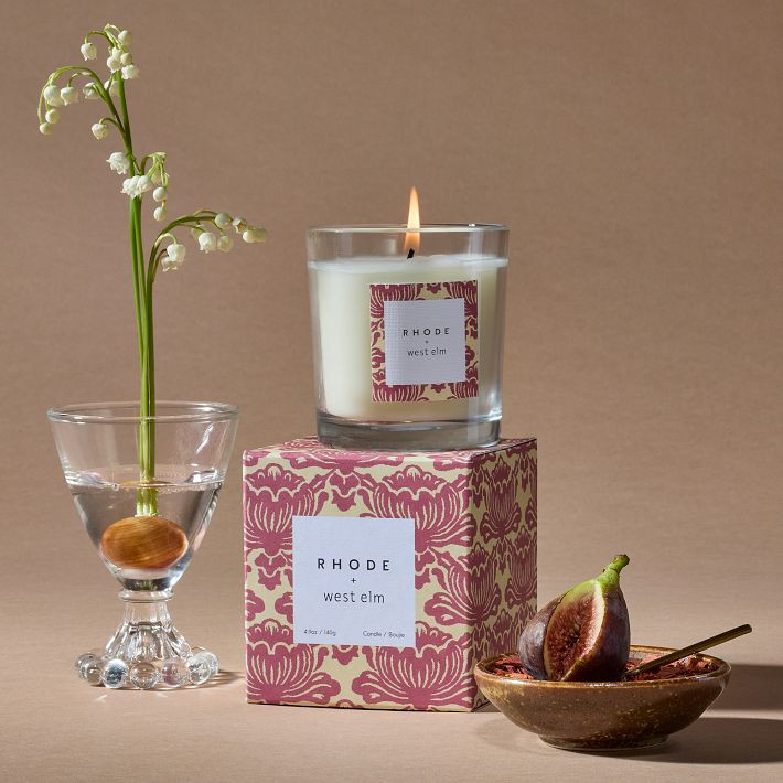 RHODE Boxed Candle - Fig & Lotus Blossom | West Elm (US)