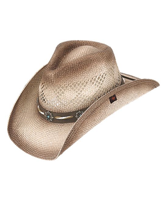 Peter Grimm Hats Women's Cowboy Hats Brown - Brown Shaggy Cowboy Hat | Zulily